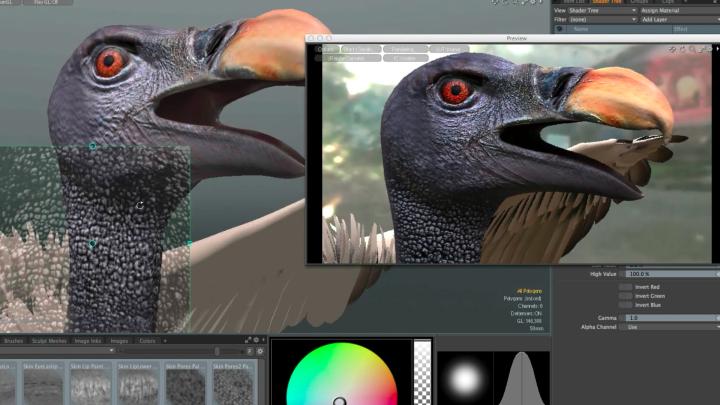 Modo, powerful shading and modeling tool for 3D animation and design