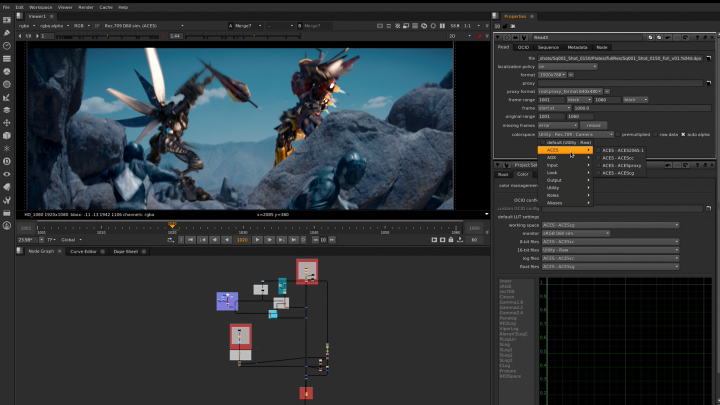 OpenColorIO Color Management in Nuke 