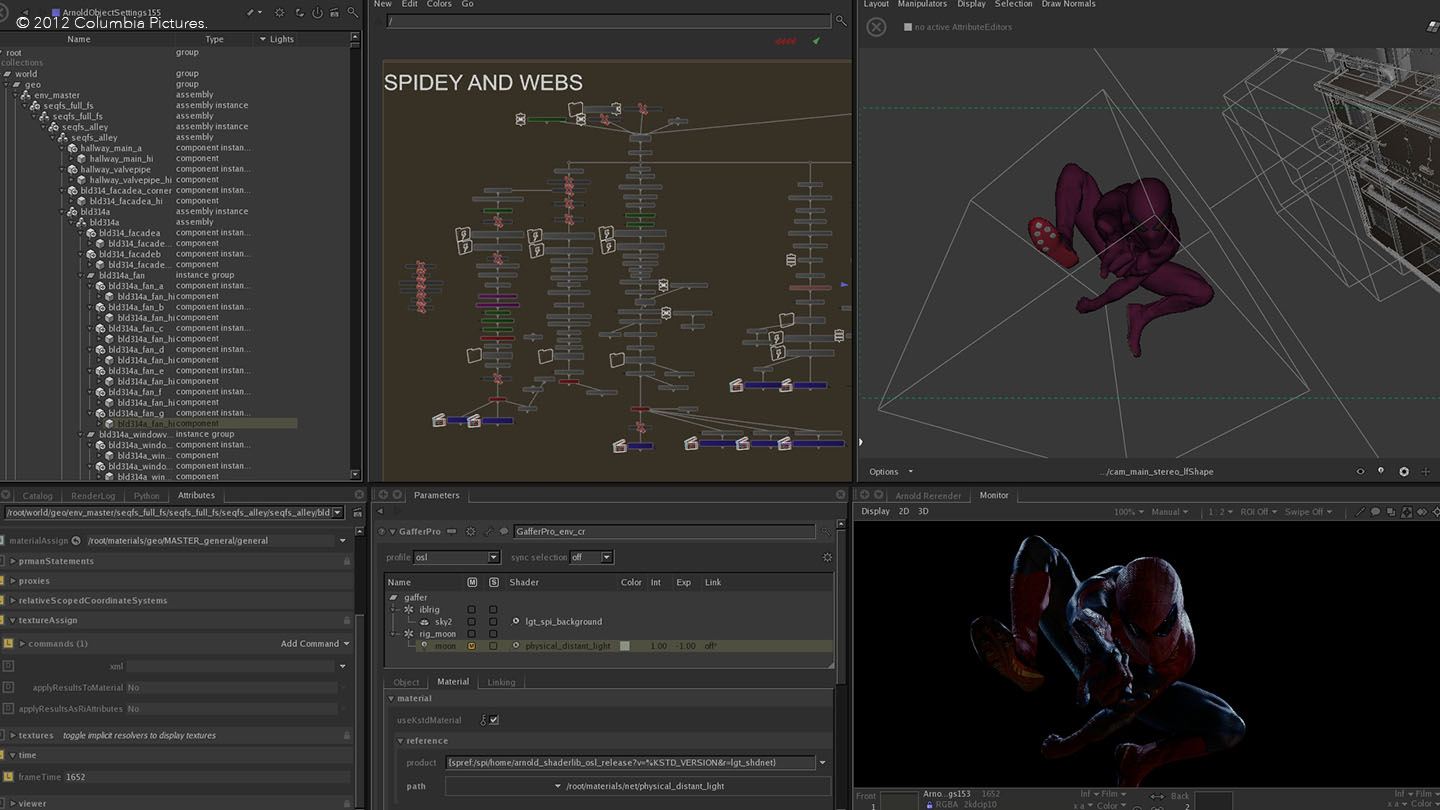 Find out more about the software behind The Amazing Spiderman Nuke